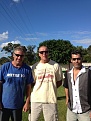 Dean, myself and Roc Stone at Deano's house, Albion Park Rail, NSW, Australia, March 2013