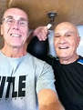 Me and Ernie Oriente in EO's garage, Sarasota, FL, May 2013
