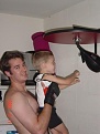 Old ringside unit with an adjustable ringside speed bag