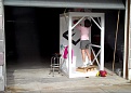 Homemade Wood Platform, 2010