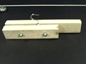 Drill hole entirely through ball