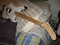 Crayon Guitar. This is a Kit Guitar i Put Together, That i used to let my Daughter Color on.