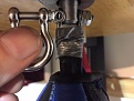 LMF supplied swivel next to Halyard Shackle